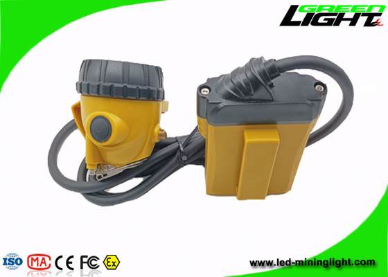 390lum 25000lux LED Mining Cap Light 10.4Ah انفجار برهان