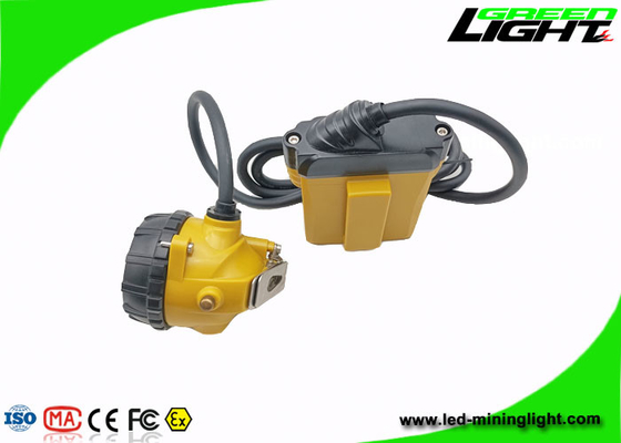 390lum 25000lux LED Mining Cap Light 10.4Ah انفجار برهان