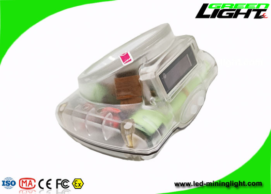 4.2W 6.8Ah LED Mining Cap Lamp 25000lux للتاريخ / العلامة التجارية