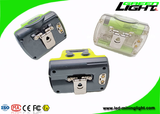 6.8Ah 4.2W بقيادة مصباح غطاء خوذة 25000lux 100000hs مدى الحياة