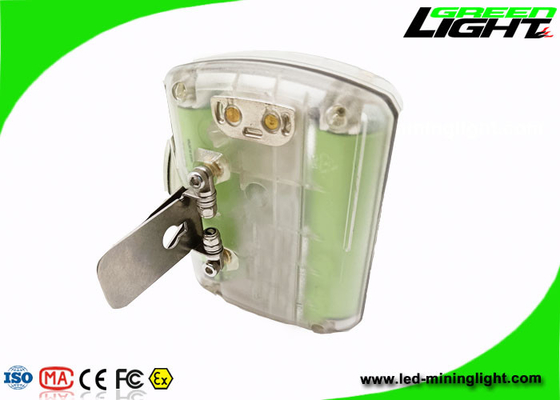 GLC-6S 348lum 4.2W LED Miners Cap Lamp شفاف 6.8Ah بطارية باناسونيك