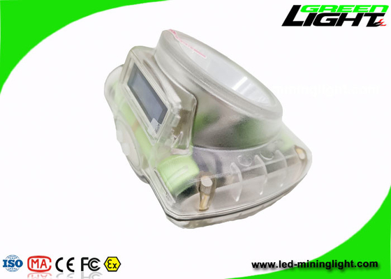 GLC-6S 348lum 4.2W LED Miners Cap Lamp شفاف 6.8Ah بطارية باناسونيك
