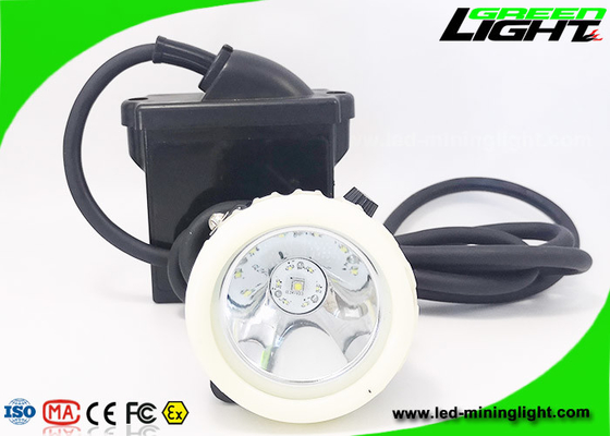قابل لإعادة الشحن 450mA 216lum Miners خوذة ضوء 1.11W مصباح التعدين LED حبالي