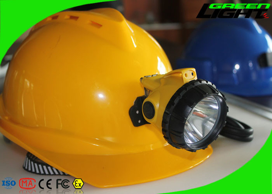 3W CREE 25000lux 390lum أضواء التعدين المحمولة مع بطارية 10400mAh