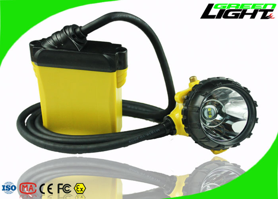 3W CREE 25000lux 390lum أضواء التعدين المحمولة مع بطارية 10400mAh