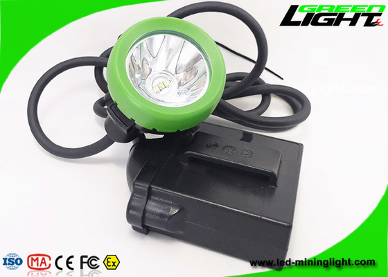 10000lux 7.8Ah مصباح التعدين LED حبالي 1.67W مصباح تعدين الفحم تحت الأرض