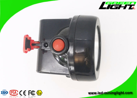10000lux 450mA اللاسلكي كشافات التعدين IP67 للماء مع عصابة الرأس