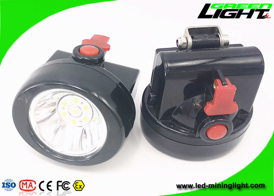10000lux 450mA اللاسلكي كشافات التعدين IP67 للماء مع عصابة الرأس