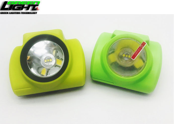 ATEX 18000lux Wireless Safety Cap Lamp Oled Screen 6.8Ah مع شاحن USB