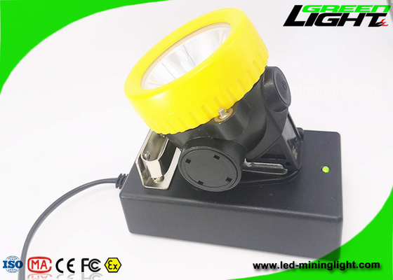 2.2Ah 230mA IP67 مقاوم للماء سلامة عمال المناجم مصباح لاسلكي 4000lux