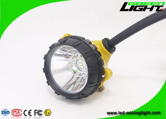 450mA 221lum 15000lux LED Mining Cap Lamp 6.8Ah 3.7V Led Mining Headlamp