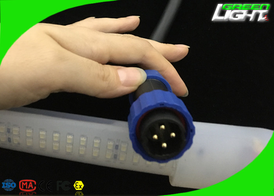 600N Smd2835 مرنة بقيادة قطاع ضوء السيليكون 35W / M 280LEDs للتعدين