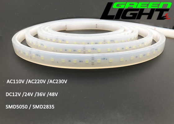 24V 2362lum SMD2835 بقيادة أضواء الشريط للماء 230VAC للمناجم تحت الأرض