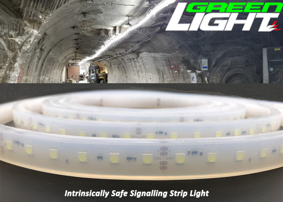 ماء EXIBII 17W / M LED أضواء قطاع مرنة SMD2835 110V 1630Lum