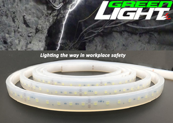 1630lum 220V 17W / M LED أضواء قطاع مرنة المضادة للانفجار RGB SMD2835