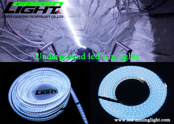 DC24V SMD5050 سيليكون بقيادة قطاع أضواء 1100lm للتعدين