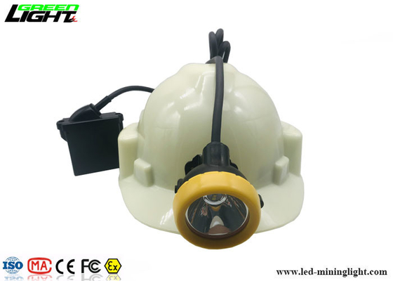 216lum 15000lux LED Miner Cap Lamp قابل لإعادة الشحن KL5LM 6.6Ah ATEX