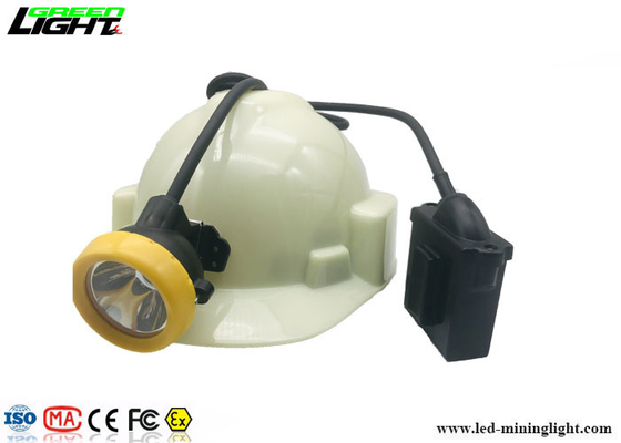 216lum 15000lux LED Miner Cap Lamp قابل لإعادة الشحن KL5LM 6.6Ah ATEX