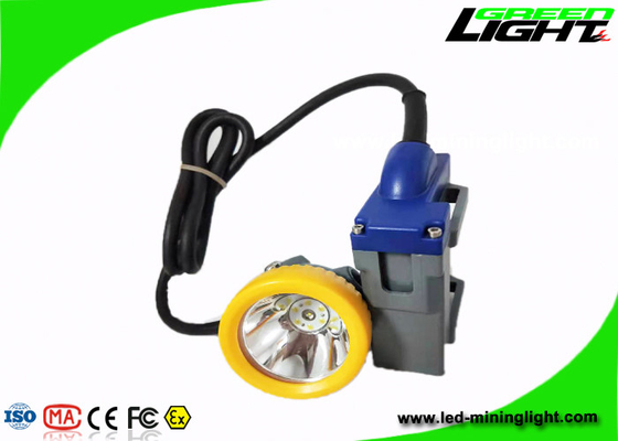 LED Cree Miners Helmet Light 15000Lux 6.6Ah قابلة للشحن 216lum Miner Cap Lamp تحت الأرض