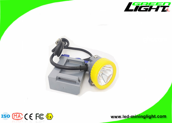 15000Lux 6.6Ah مصباح سقف LED حبالي 1.67W IP68 مقاوم للماء للتعدين الأنفاق