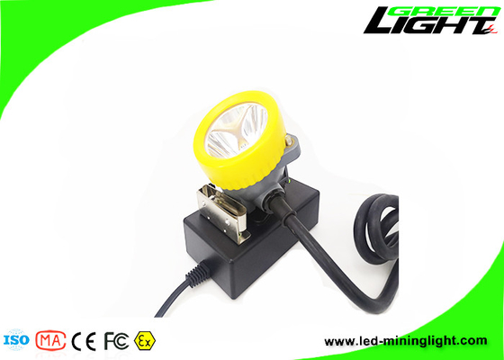 15000Lux 6.6Ah مصباح سقف LED حبالي 1.67W IP68 مقاوم للماء للتعدين الأنفاق