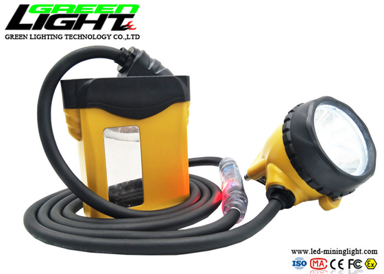 ATEX 800mA LED Miners Cap Lamp 25000Lux 348lum Underground