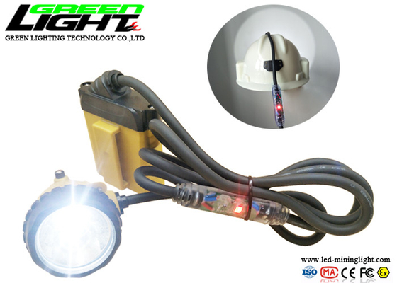 ATEX 800mA LED Miners Cap Lamp 25000Lux 348lum Underground