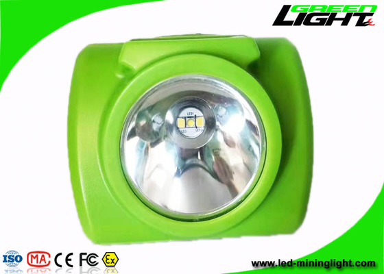 13000-18000Lux 1.78W 480mA LED غطاء التعدين مصباح لاسلكي 6.8Ah شاشة OLED لمنجم الفحم