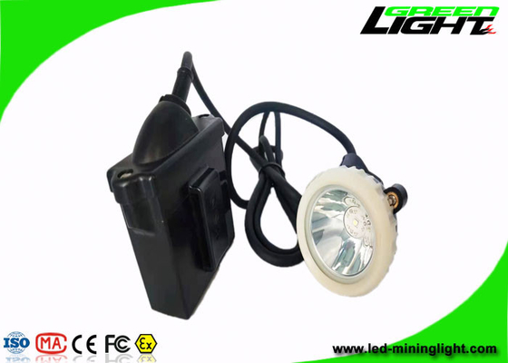6.6Ah مقاوم للماء تحت الأرض أضواء التعدين LED المضادة للانفجار 10000lux PC البلاستيك IP67