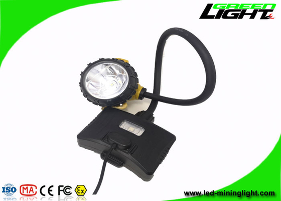 6.8Ah بطارية باناسونيك LED ضوء التعدين 15000Lux تحت الأرض