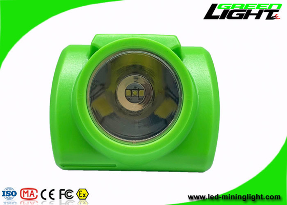 مصباح أمامي محمول 13000 Lux Cree Led Miner مع شاشة OLED SOS 232lum قابل للتعديل من الفولاذ المقاوم للصدأ