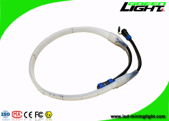 3100 لومن IP68 مقاوم للماء سيليكون بقيادة قطاع ضوء 35W / M Epistar 6200K للنفق تحت الأرض