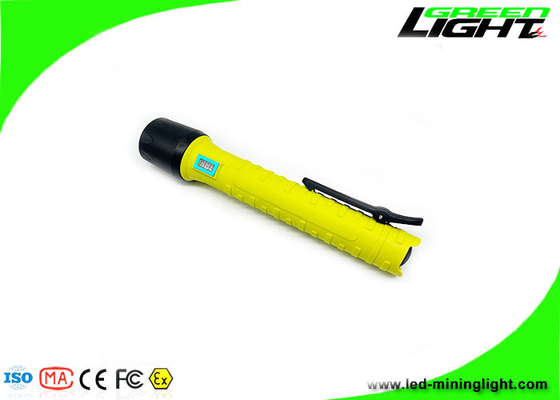 IP68 مقاوم للماء 10 W مصباح يدوي مقاوم للانفجار 1300 لوم 25000 لوكس LED كشاف USB شحن مغناطيسي