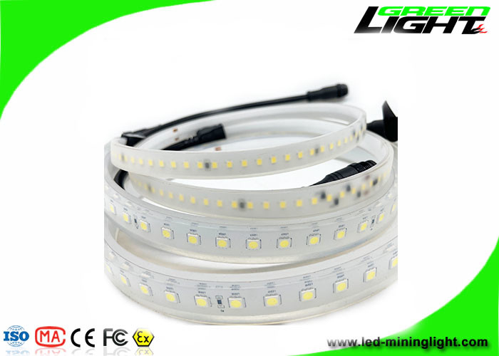 1630 لومن / م أضواء شريط LED مرنة خارجية من السيليكون SMD 2835140 المصابيح لنفق التعدين