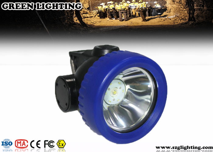 4000 Lux 0.6W LED Mining Light 171g خفيف الوزن 2.2Ah بطارية Li-Ion