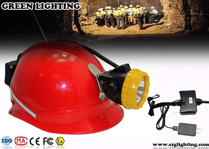 1.6W الطاقة شبه حبالي أضواء تعدين الفحم 8000 لوكس سطوع مادة ABS