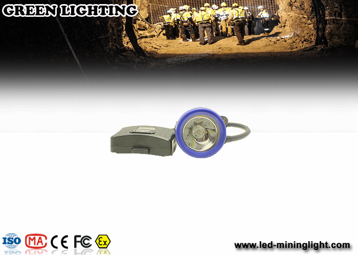 IP67 5.6ah ضوء التعدين LED شبه حبال PP Meterial 8000 لوكس سطوع قوي