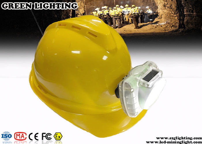 230g 3W بارد الأبيض اللاسلكي LED غطاء التعدين مصباح 13000 لوكس السطوع المضاد للانفجار
