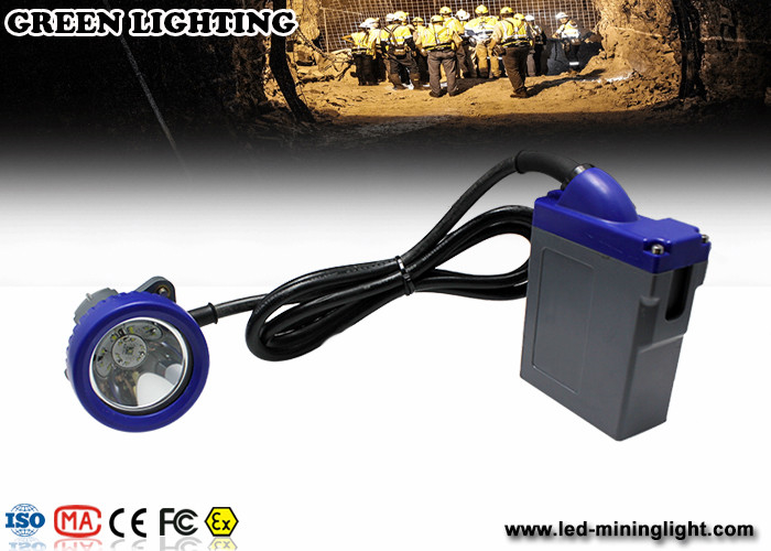 10000lux سطوع LED Mining Light مصباح عامل منجم الطوارئ مع بطارية 3.7V 6.6Ah