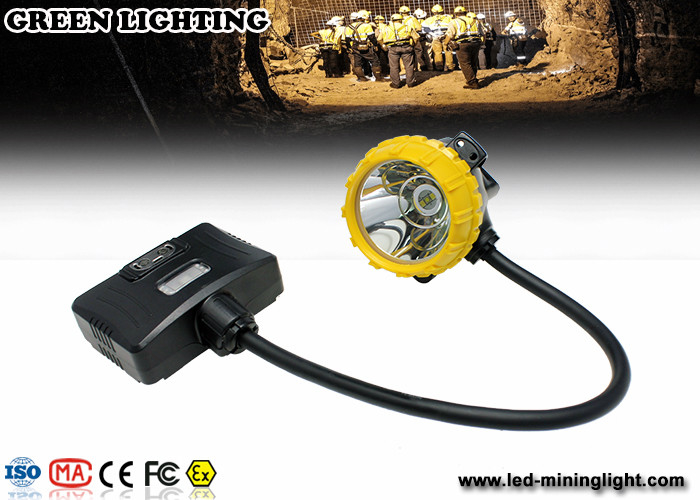 3.7V 450mA مصباح أمامي LED قابل لإعادة الشحن نصف - مصباح مثبت على خوذة الحبل