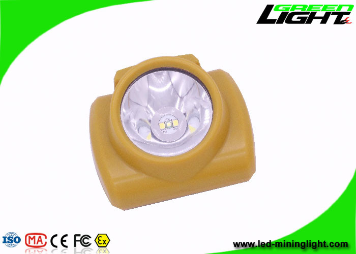 مصابيح غطاء التعدين LED القابلة لإعادة الشحن ، ضوء خوذة عمال المناجم اللاسلكي المقاوم للانفجار