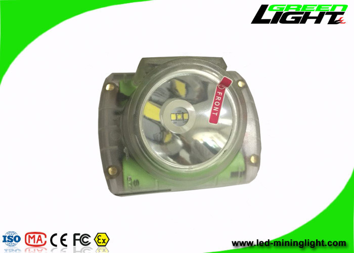 IP68 مقاوم للماء LED Mining Light سعة بطارية 6.4Ah مع لون شفاف
