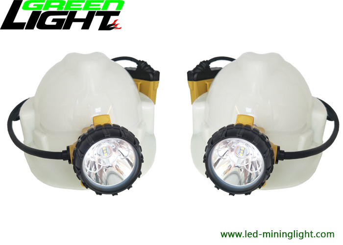 مصباح أمامي LED بقوة 348 لومن قابل لإعادة الشحن ومضاد للانفجار IP68 GL12-A غطاء سلكي