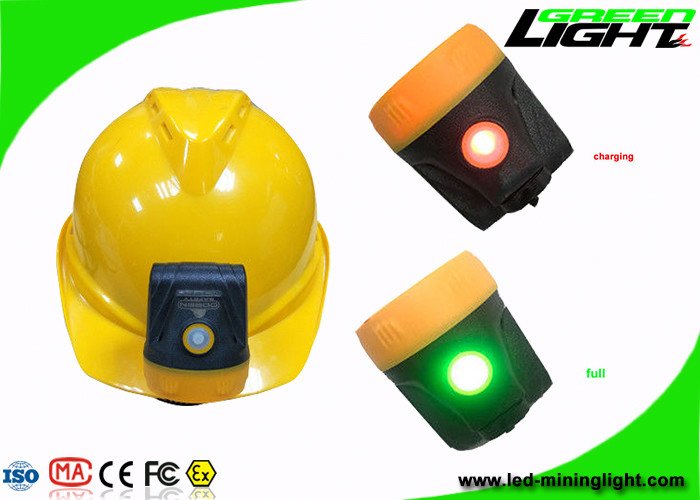 1.1W 10000Lux Led Mining Cap Lamp المغناطيسي شحن ميناء تحت الأرض ضوء منجم الفحم