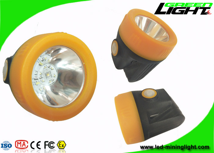 4000lux GL2-A مصابيح سقف منجم الفحم للقبعة الصلبة اللاسلكية IP 67 undergroud