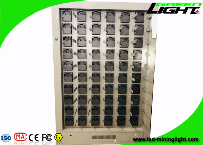 GLR-60 التعدين شبه حبالي أضواء القبعة الصلبة محطة شحن 110-240VAC مدخلات الجهد