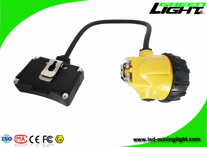 مصباح أمامي LED عالي الشعاع قابل لإعادة الشحن 15000lux GLS12-A مع أربعة أوضاع للإضاءة