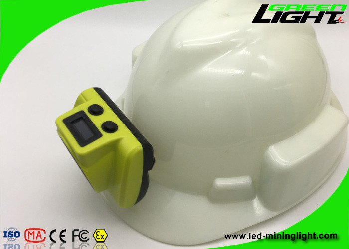 شاحن USB لغطاء التعدين اللاسلكي أضواء 18000lux IP68 مقاوم للماء 6.8Ah بطارية