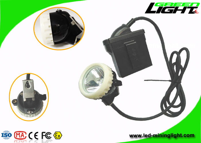 4000lux التعدين كاب حبالي مصباح أضواء الطوارئ الصناعية IP67 1200 دورات البطارية