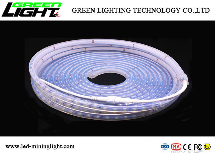 SMD5050 سلامة LED شريط مرن أضواء عالية الجهد حماية تنظيم درجة الحرارة